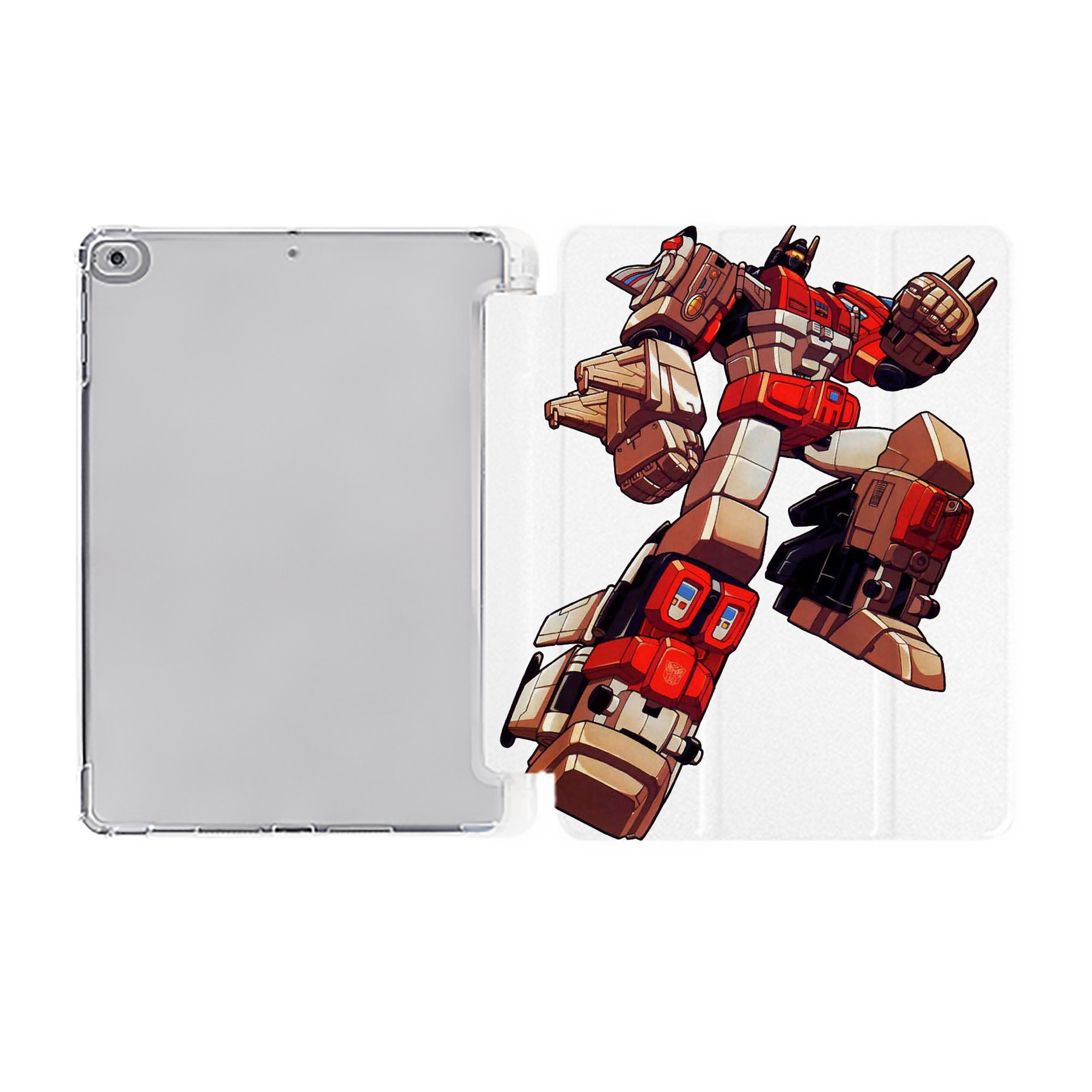 （画像用）  IPad ケース ペン収納付き 三つ折りスタンド PUレザー×シリコン 対応機種9.5/10.5/10.9インチ